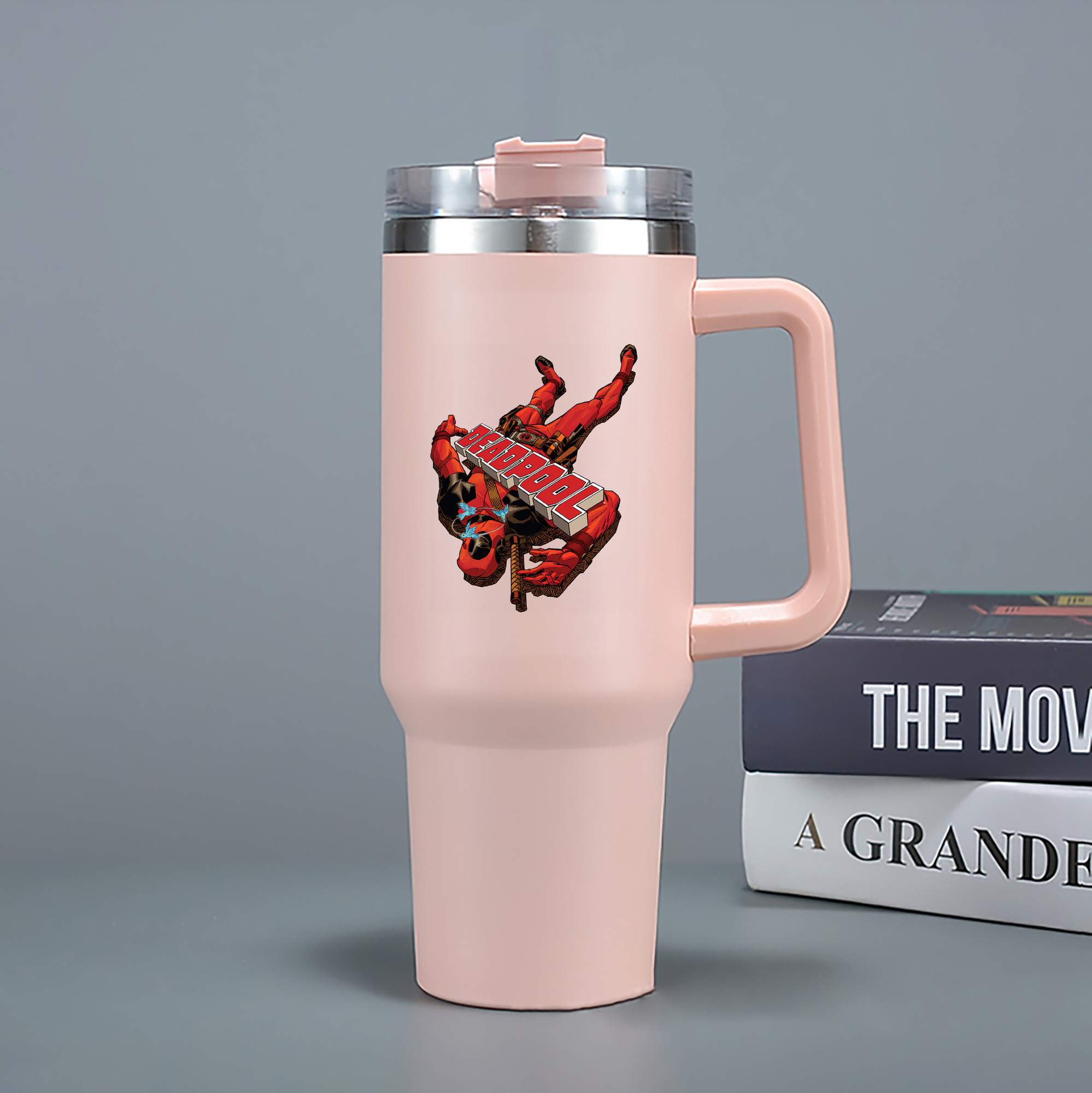 （画像用） Deadpool デッドプール 1200mL車用タンブラー（カラープリント）